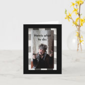 Lass anderen nicht, dich zu beurteilen.. karte (Gelbe Blume)