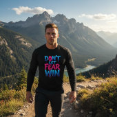 Lass Angst nicht gewinnen Graffiti Tri-Blend Shirt