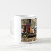 Lass auf die Straße Kaffeetasse (Vorderseite Links)