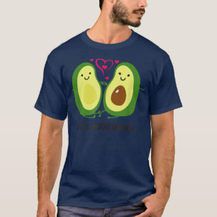Lass Avocuddle, Niedlich Avocado, Funny Vegetarian T-Shirt