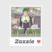 Lass Barkeeper St. Patrick's Day Aufkleber (Blatt)