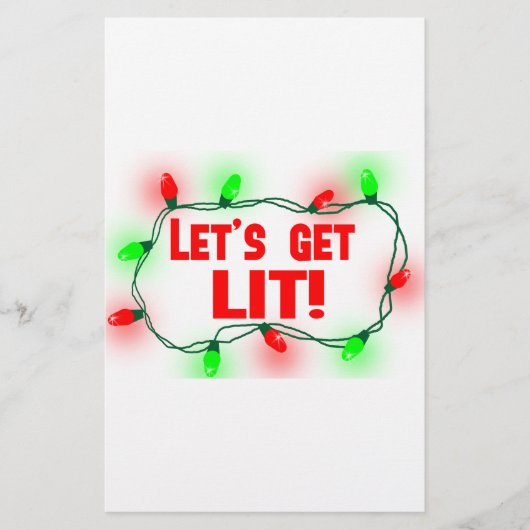 lass beleuchtet briefpapier (Vorderseite)