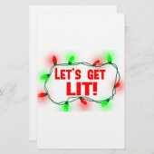 lass beleuchtet briefpapier (Vorne/Hinten)