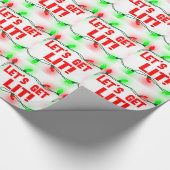 lass beleuchtet geschenkpapier (Ecke)