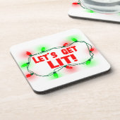 lass beleuchtet untersetzer (Linke Seite)