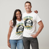 Lass bitte die Katzen nicht aus! T-Shirt (Unisex)