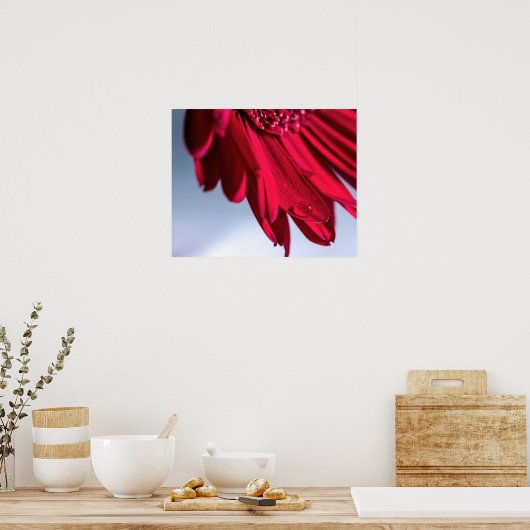 Lass Blüten SpŌ Poster (Küche)