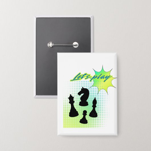 Lass Button (Vorderseite/Rückseite)