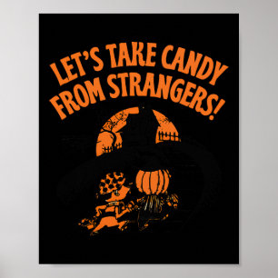 Lass Candy von Strangers Funny Halloween 2 Poster