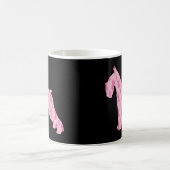 Lass Cure Cancer Ribbon Schnauzer Kaffeetasse (Mittel)