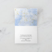 "Lass das Abenteuer an!" Reisekarte Kinderdusche Dankeskarte (Innenseite)