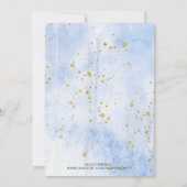 "Lass das Abenteuer an!" Reisekarte Kinderdusche Einladung (Rückseite)