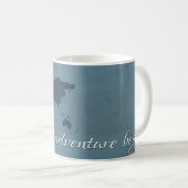 Lass das Abenteuer beginnen Kaffeetasse (VorderseiteRechts)