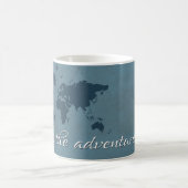 Lass das Abenteuer beginnen Kaffeetasse (Mittel)