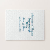 Lass das Abenteuer beginnen Verlobungsfeier Name d Puzzle (Horizontal)