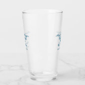 lass das Abenteuer beginnt Verlobungsfeier Name da Glas (Links)