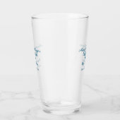 lass das Abenteuer beginnt Verlobungsfeier Name da Glas (Rechts)