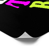 Lass das Beat Poster fallen | Ibiza House Music Gi (Ecke)