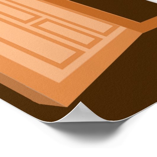 Lass das ein poster (Ecke)