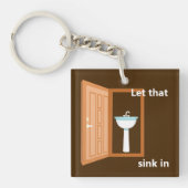 Lass das ein schlüsselanhänger (Vorderseite)