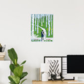 Lass das Licht zu Ihrem Führer Poster (Heimbüro)