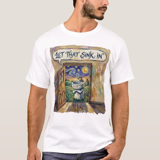 lass das sacken T-Shirt (Vorderseite)