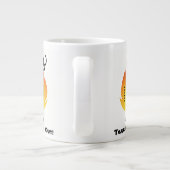 Lass das schreckliche Feuer aus!Tasse Jumbo-Tasse (Rückseite)