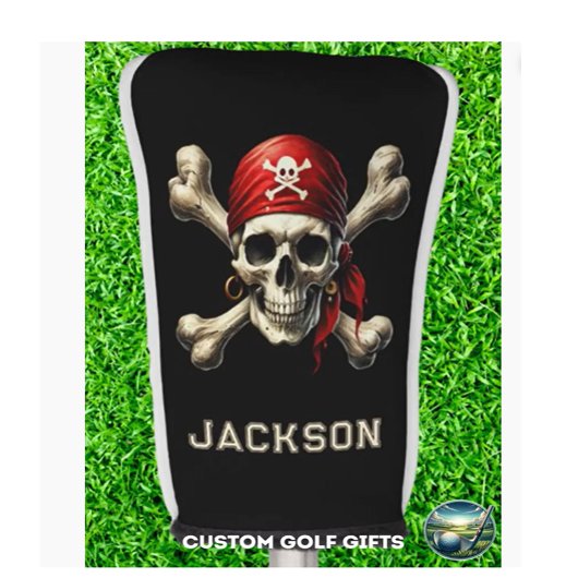 Lass das T-Shirt wie Piraten ab Golf Headcover