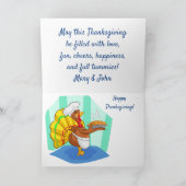 Lass, dass das Zeug anfängt! Dankeskarte (Innenseite)