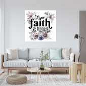 Lass, dass dein Glaube größer ist als dein Feenpla Fotodruck