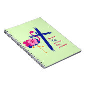 Lass, dass dein Glaube größer ist als dein Zitat Notizblock (Rechte Seite)