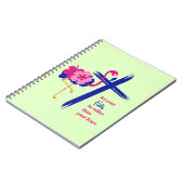 Lass, dass dein Glaube größer ist als dein Zitat Notizblock (Linke Seite)