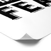 Lass, dass dein Traum größer ist als Motivierend A Poster (Ecke)