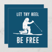 Lass, dass du dich frei bewegen kannst Telemark Sk (Vorne/Hinten)