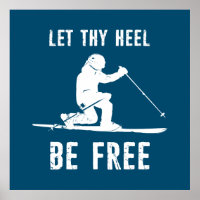 Lass, dass du dich frei bewegen kannst Telemark Sk