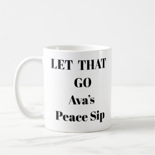Lass, dass Sie personalisierte Mug - Trinkbehälter Kaffeetasse