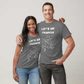 lass, dass wir Freunde Vintag sind T-Shirt (Unisex)