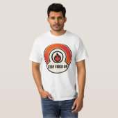 Lass Dein Feuer Leiten – Motivation Flame Shirt (Vorne ganz)