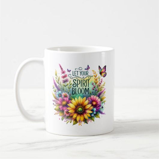 Lass Dein Geistblut Kaffeetasse (Links)