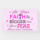 Lass dein GLAUBEN GRÖSSER Banner (Horizontal)