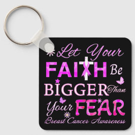 Lass dein GLAUBEN GRÖSSER Schlüsselanhänger