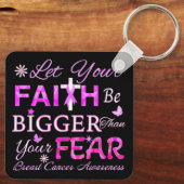 Lass dein GLAUBEN GRÖSSER Schlüsselanhänger (Rückseite)