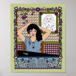 Lass dein Hair Down_A_8x10 Poster