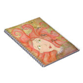 Lass Dein Hair Down Art Notebook Notizblock (Rechte Seite)