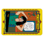 Lass Dein Hair Down_B_4x6 Kühlschrank Magnet (Horizontal)