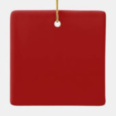 Lass dein Herz als leichtes Arch-Foto Keramikornament (Rückseite)