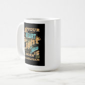 Lass dein Herz leicht sein, Jesus ist geboren, Hal Kaffeetasse (Vorderseite Links)