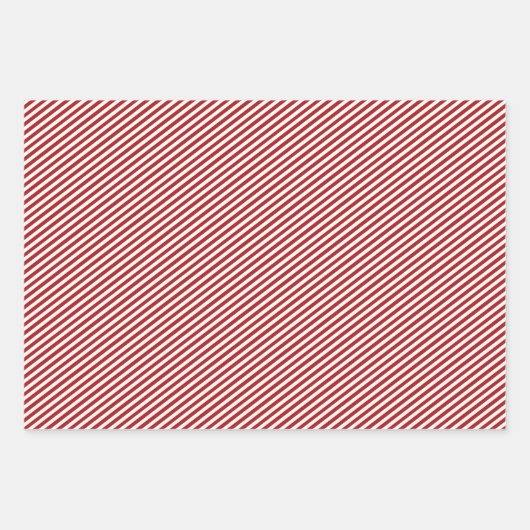 Lass dein Herz sei hellrot Weihnachten Geschenkpapier Set (Vorderseite 3)