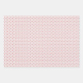 Lass dein Herz sei hellrot Weihnachten Geschenkpapier Set (Vorderseite 2)