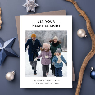 Lass dein Herz sei leichtes Foto Weihnachten
